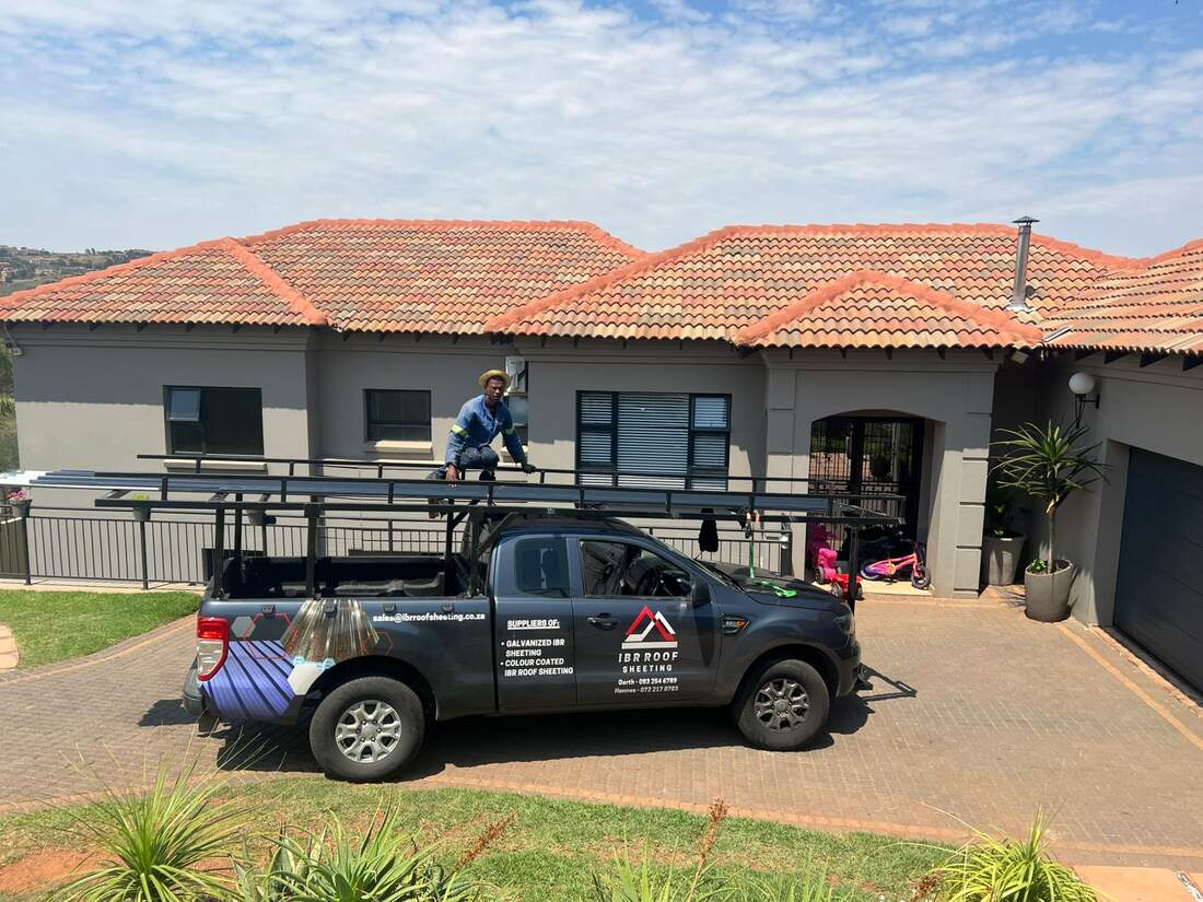 Delivery vehicle on-site